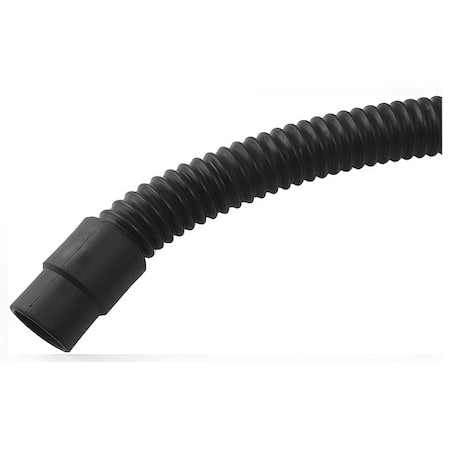 Vacuum Hose, 20 ft L, Black, Vinyl