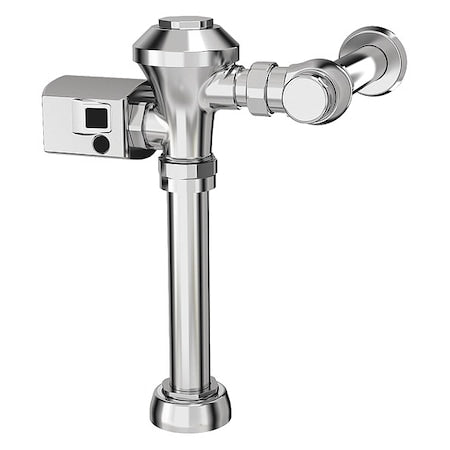 Automatic Flush Valve, 1.1 gpf gpf, Polished Chrome, 1 in, 1 1/2 in Spud Coupling
