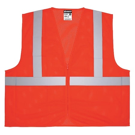 High Visibility Vest, 3XL Size, Unisex
