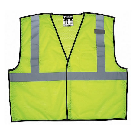 High Visibility Vest, 3XL Size, Unisex