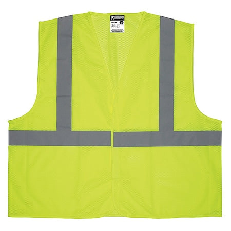 High Visibility Vest, 4XL Size, Unisex