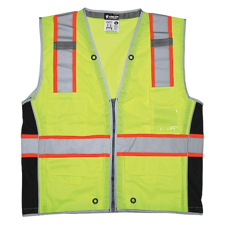 High Visibility Vest, L Size, Unisex