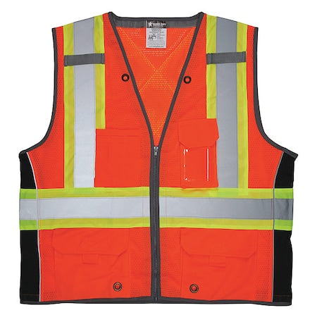 High Visibility Vest, 2XL Size, Unisex