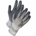 Cut-Resistant Coated Gloves, Cut Level A6 , Dipped , Nitrile , Textured , L 1 PR