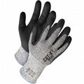 Cut-Resistant Coated Gloves, Cut Level A7 , Nitrile , Sandy , S 1 PR
