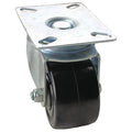 Plate Caster, Swivel, Phenolic, 3 7/8"H