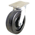 Plate Caster, Swivel, Phenolic, 10 1/8"H