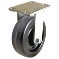 Plate Caster, Rigid, Phenolic, 10 1/8"H