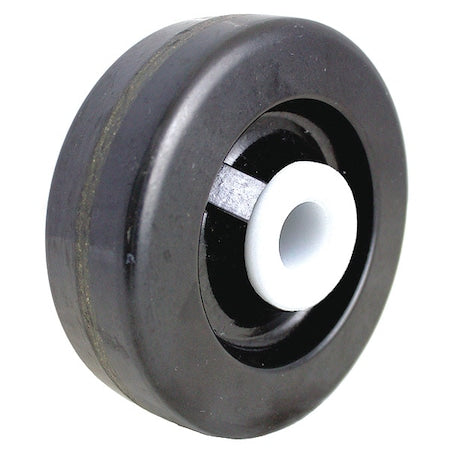 Caster Wheel, 5"dia, 1, 000 lb, Black
