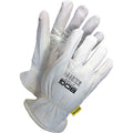 Cut-Resistant Leather Gloves, Cut Level A4 , L 1 PR