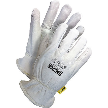Cut-Resistant Leather Gloves, Cut Level A4 , L 1 PR