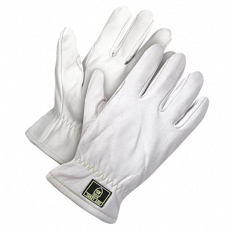 Cut-Resistant Leather Gloves, Cut Level A5 , Uncoated , 2XL 1 PR