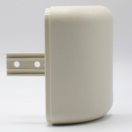 Handrail Return, PETG, Eggshell, 3 in L