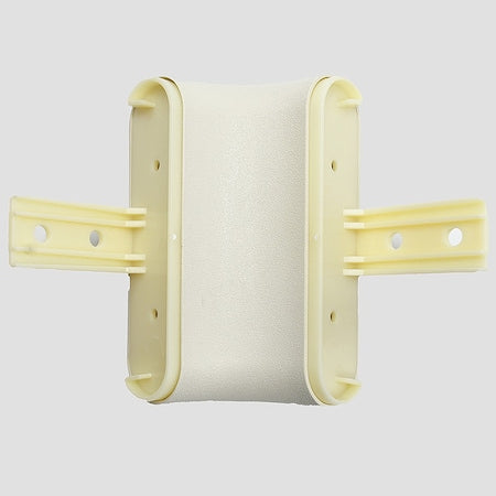 Handrail Corner,Eggshell,PETG,5 1/2 in H