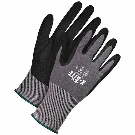 Coated Gloves, Nitrile Coated, Sandy Palm, 15 ga, Nylon/Spandex Shell, S, 1 PR, Vendor Pack