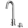 Gooseneck Bathroom Faucet, Deck Mount, 2A