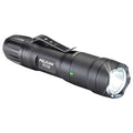 Tactical Flashlight, Aluminum, Black, 445lm