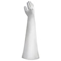 BioClean(TM), Disposable Gloves, 20 mil Palm, Nitrile, 9 3/4, White