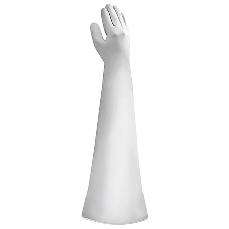 BioClean(TM), Disposable Gloves, 20 mil Palm, Nitrile, 9 3/4, White