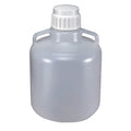 Carboy, 10 L Capacity - mL, 2.64 gal Capacity - oz, Screw On Closure, LDPE, Clear, 0.31 in H