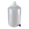 Carboy, 50 L Capacity - mL, 13.2 gal Capacity - oz, Screw On/Spigot Closure, Polypropylene, Clear