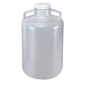 Carboy, 20 L Capacity - mL, 5.28 gal Capacity - oz, Screw On Closure, LDPE, Clear, 0.31 in H