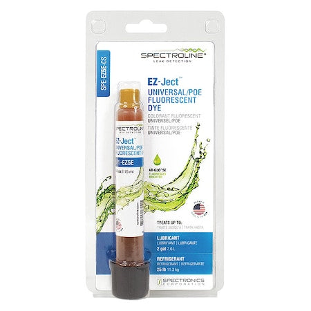 Fluorescent Dye,Amber,0.5 oz,Cartridge