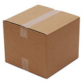 12 in x 12 in x 8 in Shipping Box, Kraft, Corrugate, Single Wall, 200#