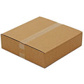 20 in x 20 in x 6 in Shipping Box, Kraft, Corrugate, Single Wall, 200#