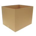 22 in x 22 in x 22 in Shipping Box, Kraft, Corrugate, Single Wall, 200#