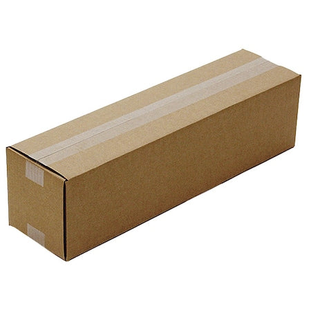 24 in x 8 in x 8 in Shipping Box, Kraft, Corrugate, Single Wall, 200#