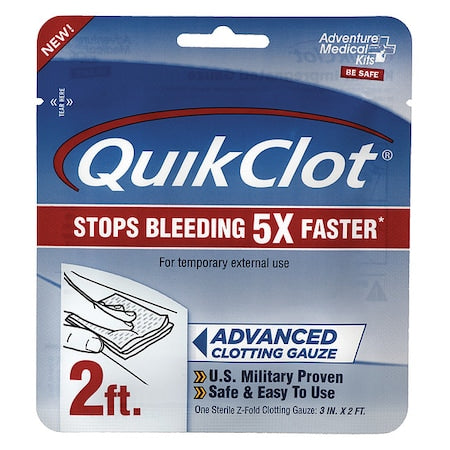 Gauze Pad, White, 2 ft. L, 3" W