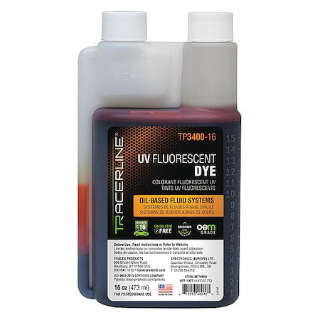 UV Leak Detection Dye,16 oz. Size