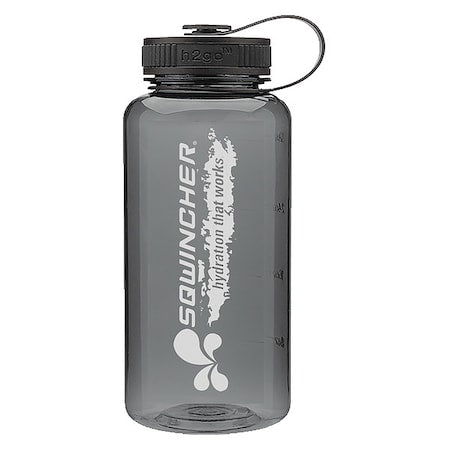Water Bottle, 30ozCap., Smoky Clear