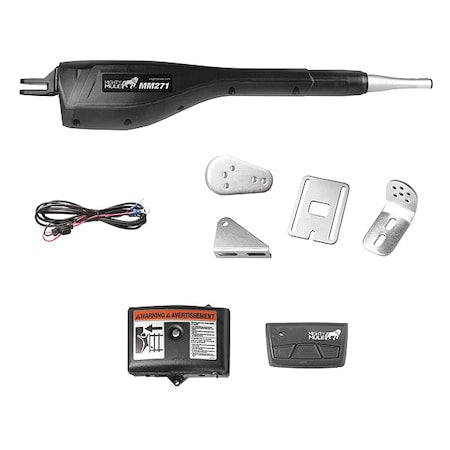 Swing Gate Kit, Battery, 300lb MAX