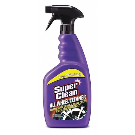 Wheel and Tire Cleaner, Tire, Wheel and Rim Cleaners, 32 fl oz, Butyl-Free