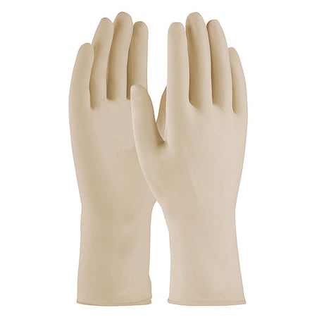 PosiShield, Disposable Gloves, 7 mil Palm, Latex, Powder-Free, M (8), 100 PK, Gray