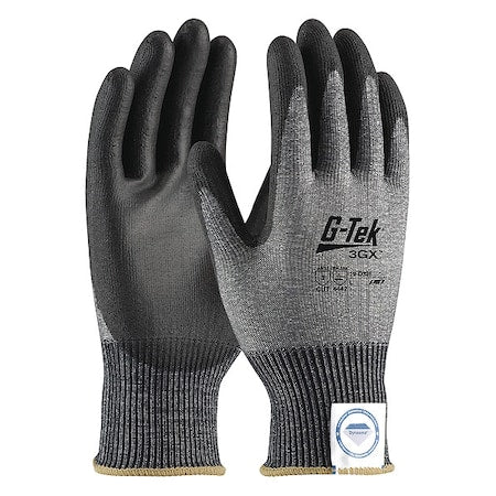 Cut-Resistant Glove, Cut Level A3 , Dipped , Polyurethane , Smooth , L 12 PK