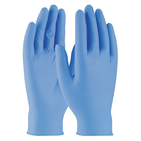 Ambi-dex Octane, Disposable Gloves, 3 mil Palm, Nitrile, Powder-Free, L (9), 100 PK, Blue