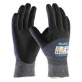 Cut-Resistant Glove, Cut Level A3 , Dipped , Foam Nitrile , Sandy , 2XL 12 PK