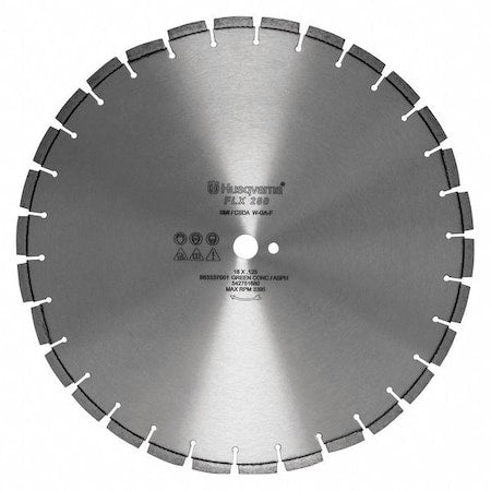 DiamondSawBlade, Diam:18", Thick:0.13"