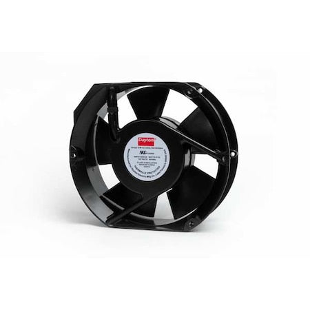 Standard Oblong Axial Fan, 120V AC, Aluminum, 5 15/16 in W.