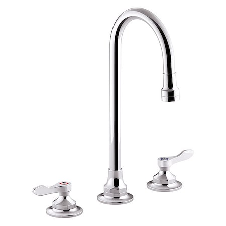 Gooseneck Bathroom Faucet, Manual