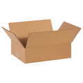 14 in x 10 in x 4 in Shipping Box, Kraft, Corrugate, Single Wall, 32 ECT