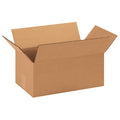 14 in x 8 in x 6 in Shipping Box, Kraft, Corrugate, Single Wall, 32 ECT