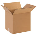 12 in x 8 in x 12 in Shipping Box, Kraft, Corrugate, Single Wall, 32 ECT
