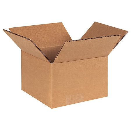 4 in x 4 in x 3 in Shipping Box, Kraft, Corrugate, Single Wall, 32 ECT