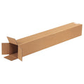 4 in x 4 in x 32 in Shipping Box, Kraft, Corrugate, Single Wall, 32 ECT