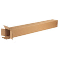 4 in x 4 in x 38 in Shipping Box, Kraft, Corrugate, Single Wall, 32 ECT