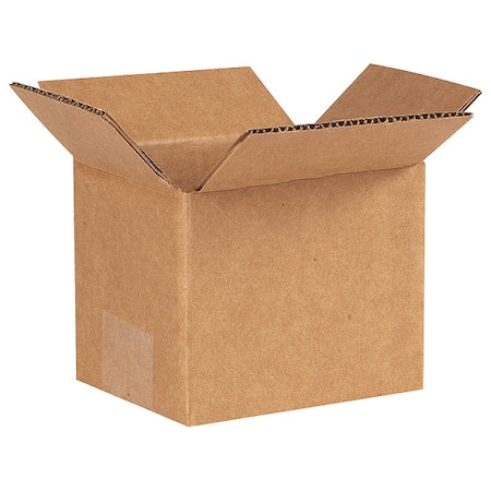 5 in x 4 in x 4 in Shipping Box, Kraft, Corrugate, Single Wall, 32 ECT